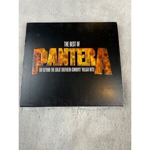 Pantera The Best of Pantera Far Beyond Vulgar Hits CD DVD 2003 Rhino R2 73932